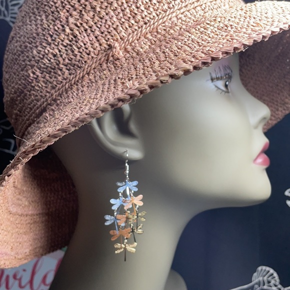 3/$15 Dragonfly Statement Earrings - Picture 3 of 11